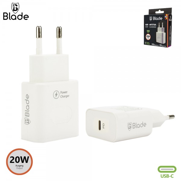 Blade 20W PD USB- C Netzteil Adapter 